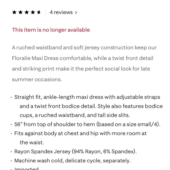 Lilly Pulitzer Floralie Maxi Dress in Bon Vivants NWT - Picture 7 of 8